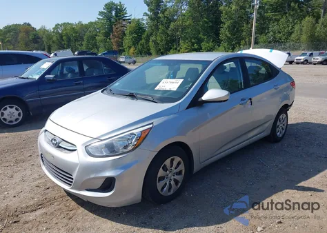 2017 Hyundai Accent Se z USA, uszkodzony, nr VIN KMHCT4AE4HU235815